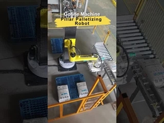 High-efficiency production line column palletizing robot