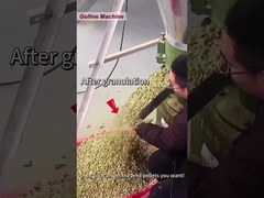 Small poultry animal feed pellet machine feed processing line