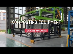 High-efficiency Animal Manure Straw Organic Compound Fertilizer Chain Plate Turning Machine