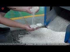 The pelletizing process of the roller extrusion pelletizer
