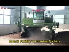 Crop Waste Composting Equipment For Organic Fertilizer Plant