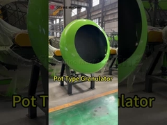 1-3t/h Organic Fertilizer Production Line Pot Type Granulator Machine