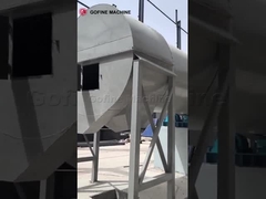 NPK Compound Fertilizer Coating Machine For Fertilizer Production Line