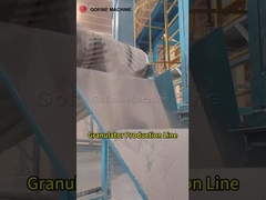 Liquid Spray Rotary Drum Fertilizer Coating Machine  0.1mm-1.5mm Coating Thickness