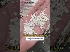 Double Roller Extrusion Granulator Ammonia Fertilizer Granules Making Machine