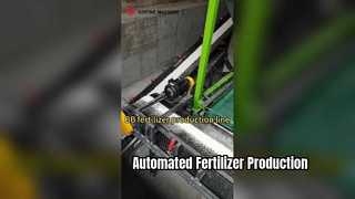 Production site of a fully automatic BB fertilizer equipment with a production capacity of 25-30 ton