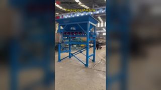 New type of packaging machine for sand, soil, or fertilizer.