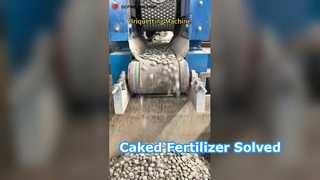 Mineral and Fertilizer Briquetting Machine