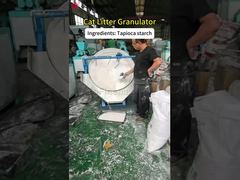 High‑Performance Pan Granulating Machine for Starch‑Based Cat Litter
