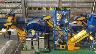 Complete Processing Line for Bentonite Cat Litter