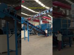 Ton Bag Bulk Fertilizer Crusher Machine with Belt Conveyor System
