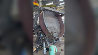 Scheibengranulator | Kohlenstoffstahlkörper in Bearbeitung