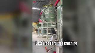 Fertilizer Production Line With Cage Crusher & Dust Removal Device