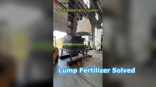 High-Speed, High-Capacity Urea Pulverizer for Large-Sized Materials