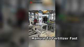 Stainless steel compound fertilizer crusher