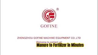 Chicken manure puffing machine used in organic fertilizer production.