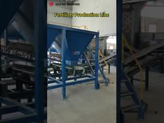 Ligne de fabrication d'engrais clé en main｜Atelier client, fonctionnement réel