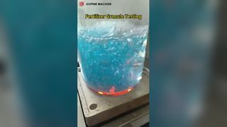 Inspect Slow Release Performance of Coated Fertilizer Granules
