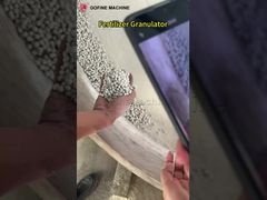 Uniform Smooth Pellets Output Disc Fertilizer Granulator