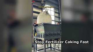 Industrial Lump Breaker Maintains Material Activity for Caked Ammonium Sulfate