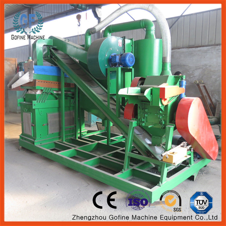 100 Kgh Scrap Copper Wire Granulator Extruding And Separating Unit Machine