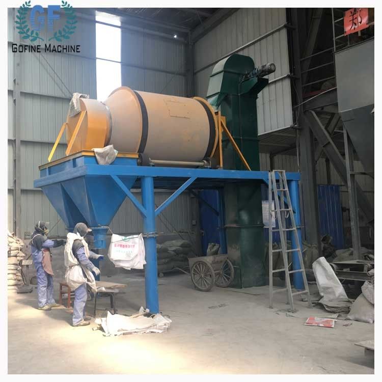 Blue Dry Mortar Production Line , 210 t/h Ceramic Tile Adhesive Mixing Machine
