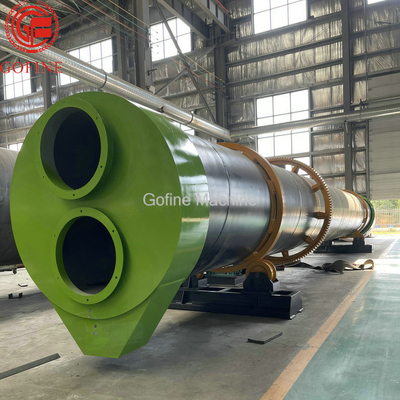 Industrial Wood Sawdust Coal Rotary Kiln Dryers 8-15t/H