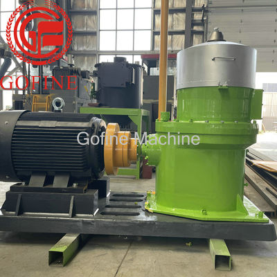 1-2 T/H Cylindrical New Type Organic Fertilizer Granulator Flat Die Pellet Mill