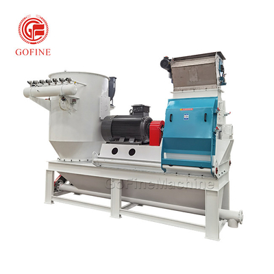 Animal Feed Grinding Corn Hammer Mill High Efficiency  Stainless Steel