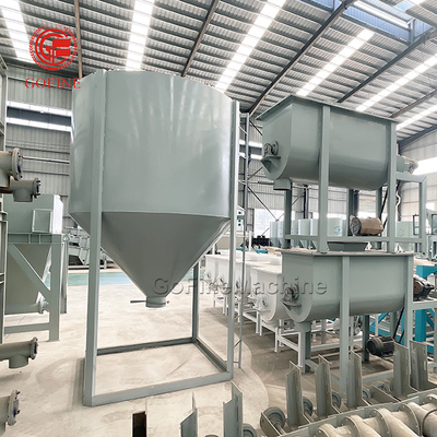 Chicken Animal Feed Crushing Mixer Grinder 150kg / H 2.2kw