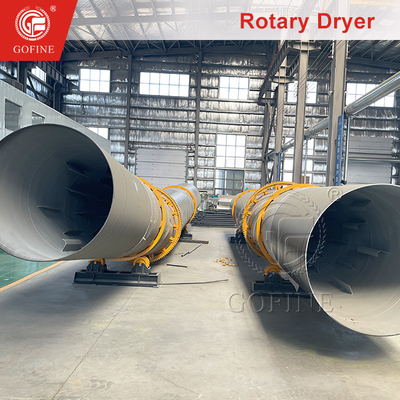 Air Flow Biomass Wood Sawdust Rotary Drum Drying Machine