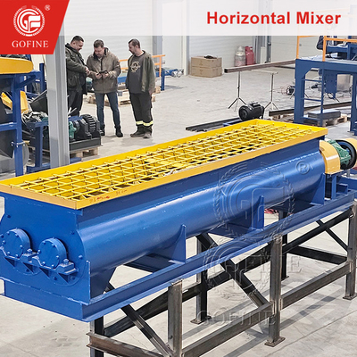 High Speed Poultry Manure Organic Fertilizer Compost Mixer Fertilizer Machine