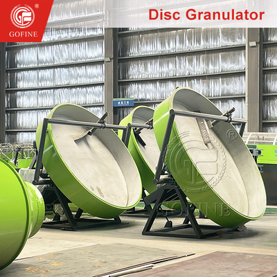 3-10mm Compound Organic Fertilizer Granules Disc Pan Fertilizer Granulating Machine