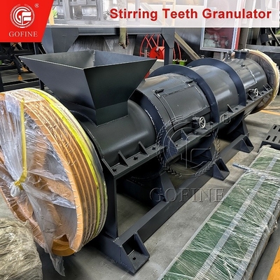 Efficiency 15KW Organic Fertilizer Granulator Machine With >98% Granulation Rate
