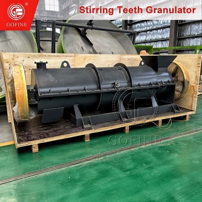 Organic Materials New Type Granulator 37kw Powerful Ball Shape Granules For Organic Farming