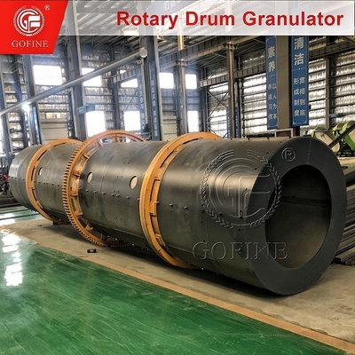 Automated Fertilizer Granulator for Round Ball Production Customizable Color 1-20T/H Capacity