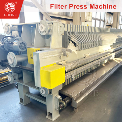 Filtering Impurities Sludge Dewatering Plate And Frame Filter Press Sludge Treatment Plant