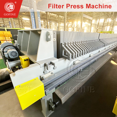 Industrial Solid Liquid Separation Automatic Filter Press Machine