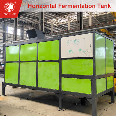 Temperature Controlled 60-100℃ Organic Waste Fermentation Machine Composting Equipment
