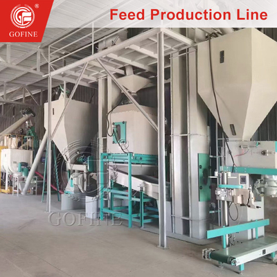 Automated Feed Production Line With Fish Feed Manufacturing Machine
