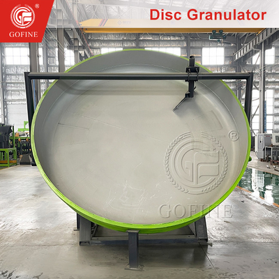 Disc Granulator Production Line Wet Granulator For Organic Fertilizer