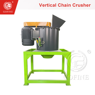 Drying Chicken Manure Organic Fertilizer Compost Chain Mill Crusher