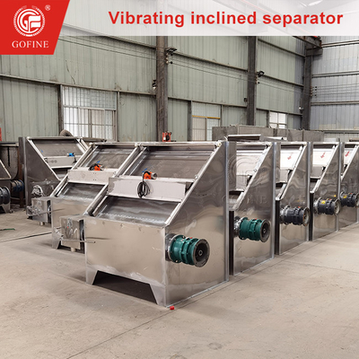 Support Customized Chicken Manure Separator Manure Dehydrator Machine