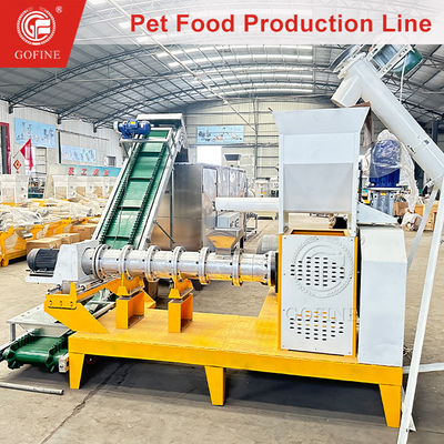 Multifunctional Dog Food Extruder Pet Food Production Line