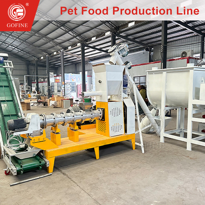Pet Food Processing Factory Dog Food Production Line