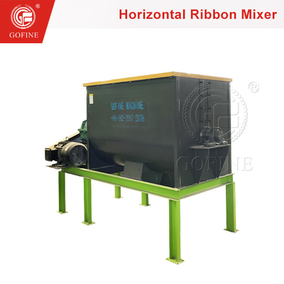 Organic Compound Fertilizer Production 2-8 T/H Horizontal Ribbon Blender
