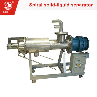 High Efficiency Sewage Separating Cow Dung Dehydrator Machine