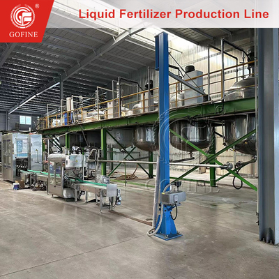 Water-Soluble Fertilizer Mixing And Filling Production Line