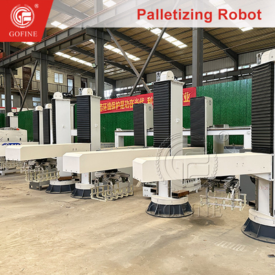 Packaging Line Palletizing Machine With High Packing Speed Of 800-1000 Bags/Hour