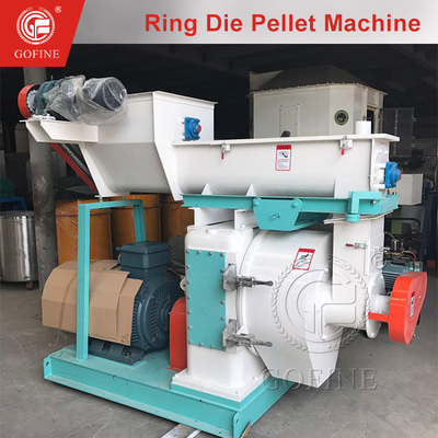 1-8 Tons/Hour Capacity High Quality Fertilizer Pellet Making Machine Ring Die Pelletizer